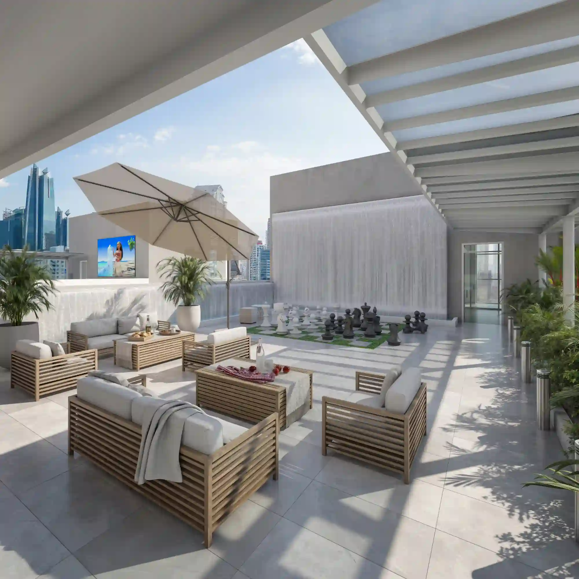 Model Lake · 1BR · 45 m² — gallery image 2