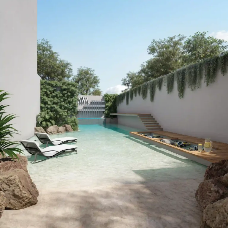 Model Ocean · 3BR Lock-Off · 116 m²