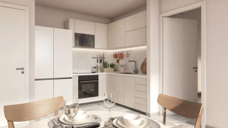 Model Lake · 1BR · 45 m²