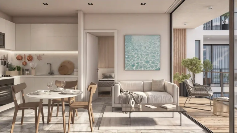 Model River · 1BR+ · 64 m²