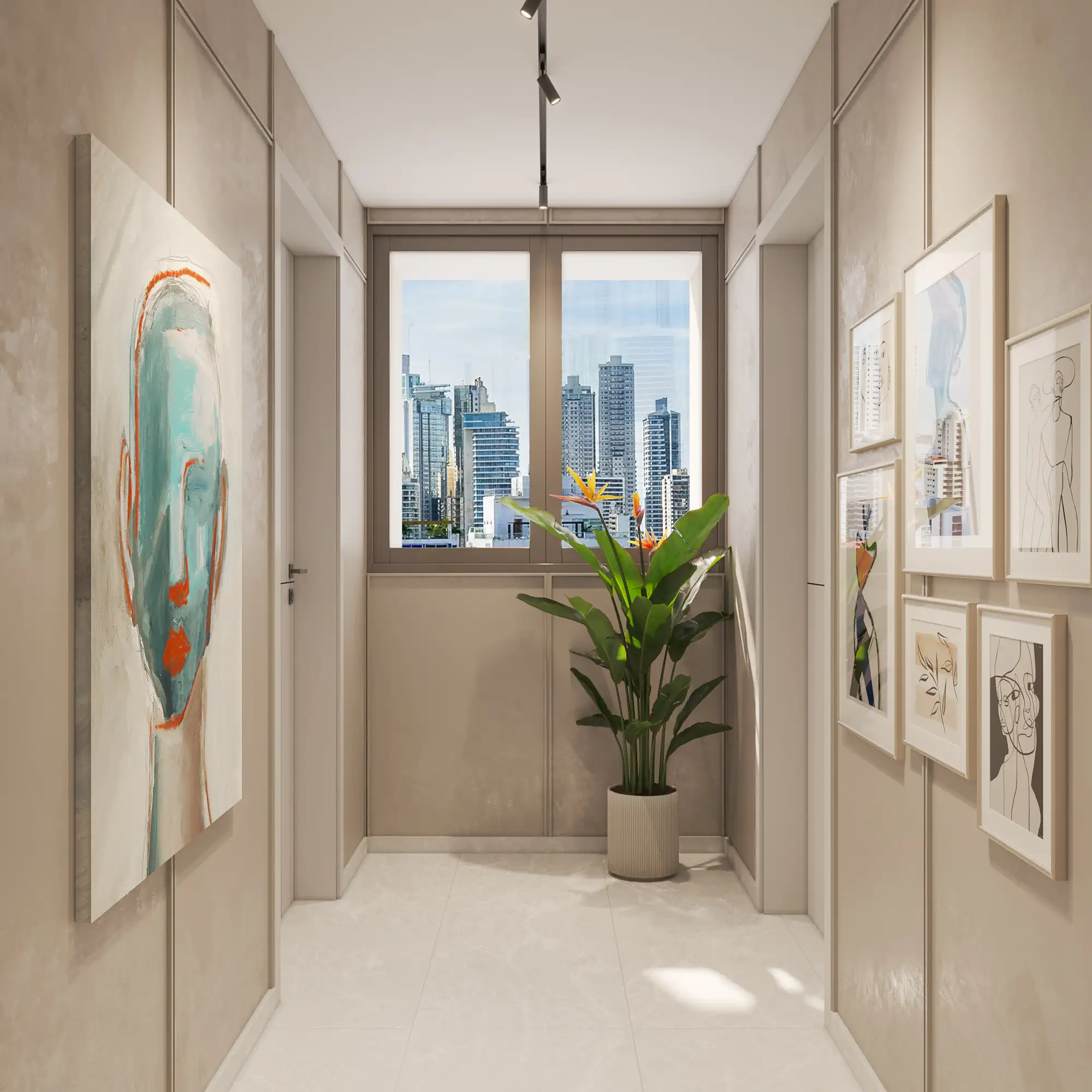2BR Lock-Off  94 m² Corner Unit — gallery image 4